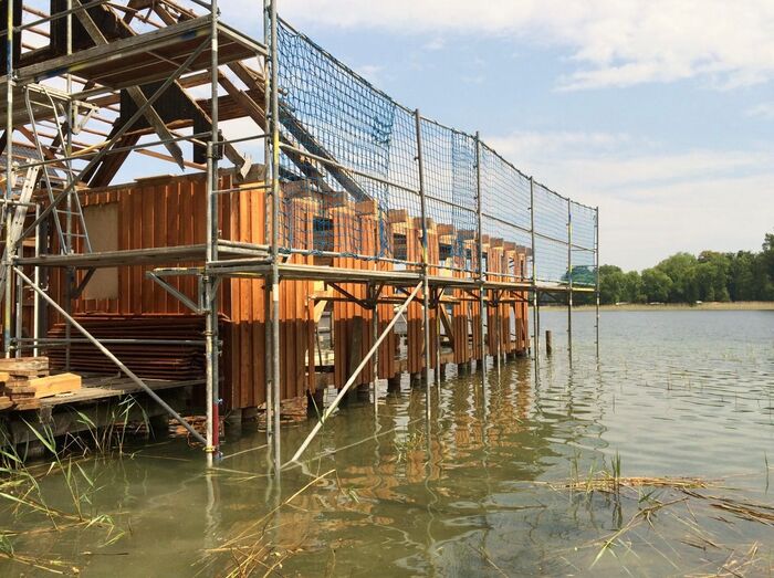 Sanierung Fassaden des Vorder- und Terrassenhauses